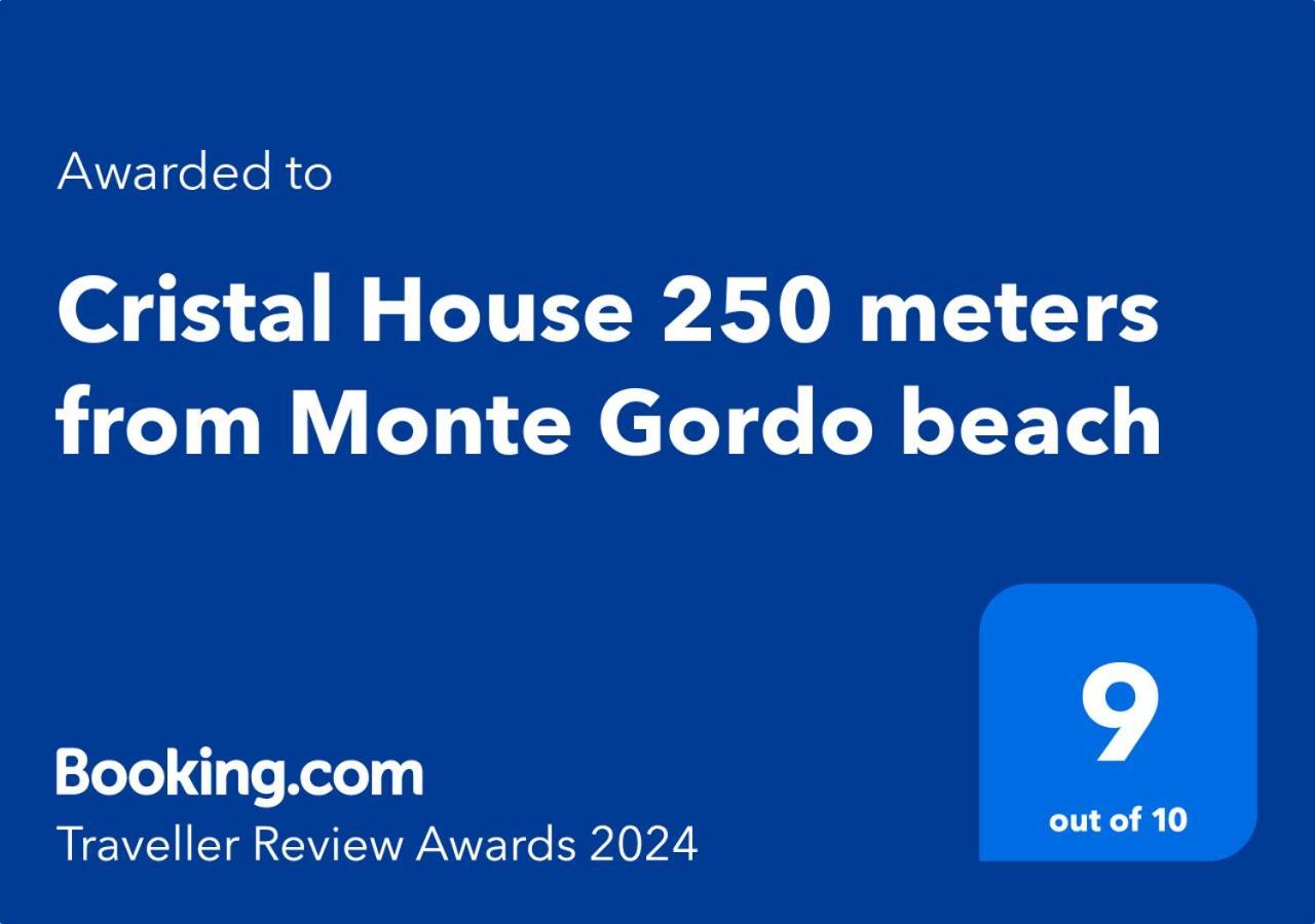 Cristal House 250 Meters From Monte Gordo Beach Kültér fotó